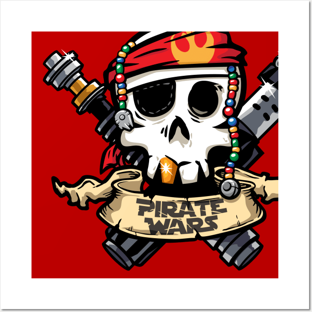 Pirate Wars Wall Art by djkopet